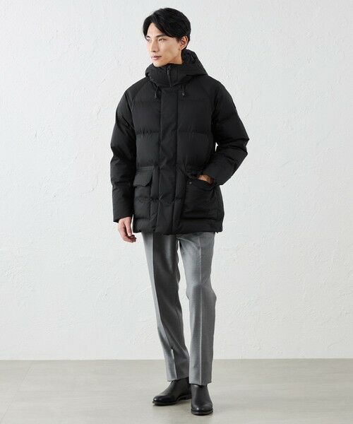 SANYO ESSENTIALS / サンヨーエッセンシャルズ その他アウター | ＜青森ダウン＞ミドルダウンコート | 詳細1
