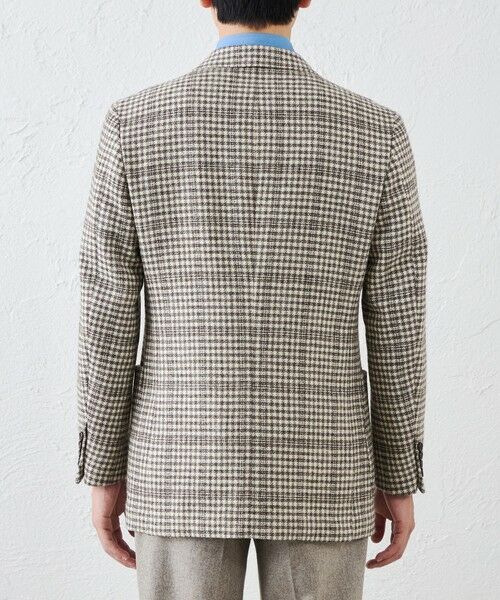 SANYO ESSENTIALS / サンヨーエッセンシャルズ ノーカラージャケット | 無染色ツイードジャケット | 詳細5