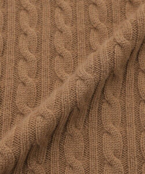 SANYO ESSENTIALS / サンヨーエッセンシャルズ ニット・セーター | カシミヤクルーネックケーブル | 詳細9