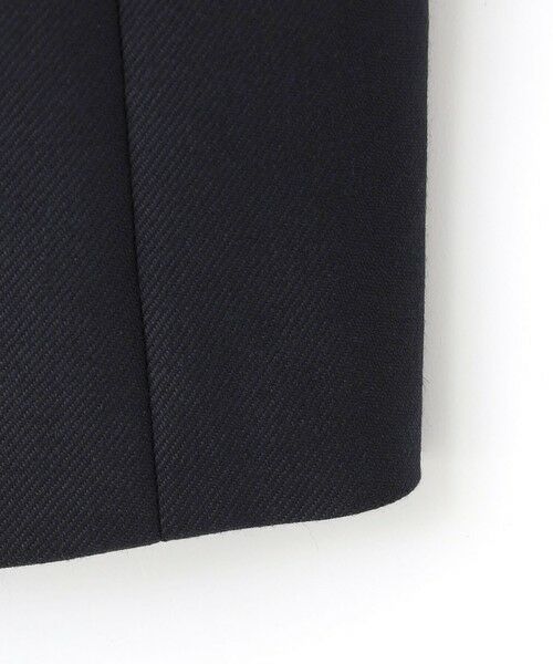 SANYO ESSENTIALS / サンヨーエッセンシャルズ ノーカラージャケット | ネイビーブレザー | 詳細5