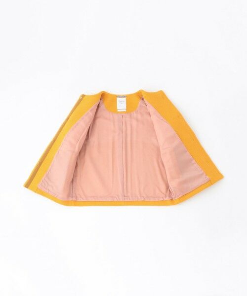 SANYO ESSENTIALS / サンヨーエッセンシャルズ ブルゾン | ウールノーカラーコート | 詳細10