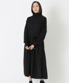 SANYO ESSENTIALS / サンヨーエッセンシャルズ ロング・マキシ丈ワンピース | ウールニットワンピース