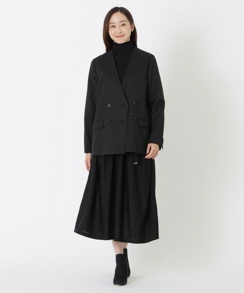 SANYO ESSENTIALS / サンヨーエッセンシャルズ ロング・マキシ丈ワンピース | ウールニットワンピース | 詳細4