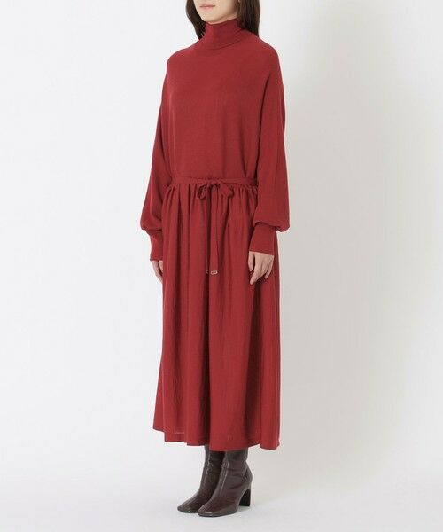 SANYO ESSENTIALS / サンヨーエッセンシャルズ ロング・マキシ丈ワンピース | ウールニットワンピース | 詳細8