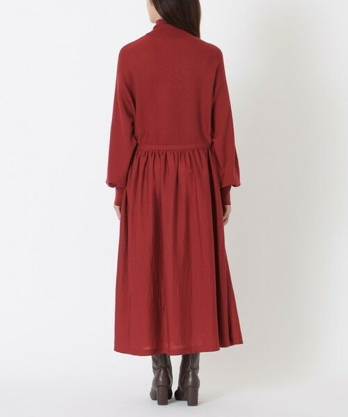 SANYO ESSENTIALS / サンヨーエッセンシャルズ ロング・マキシ丈ワンピース | ウールニットワンピース | 詳細9