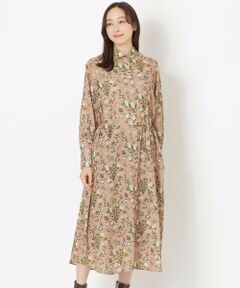 SANYO ESSENTIALS / サンヨーエッセンシャルズ ロング・マキシ丈ワンピース | 【HAIBARA】プリントワンピース