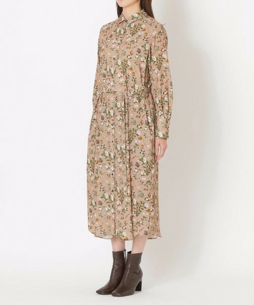 SANYO ESSENTIALS / サンヨーエッセンシャルズ ロング・マキシ丈ワンピース | 【HAIBARA】プリントワンピース | 詳細7