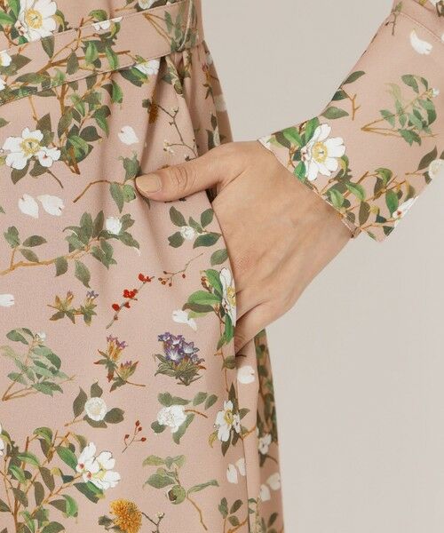 SANYO ESSENTIALS / サンヨーエッセンシャルズ ロング・マキシ丈ワンピース | 【HAIBARA】プリントワンピース | 詳細9