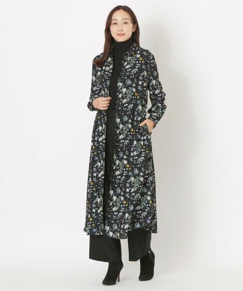 SANYO ESSENTIALS / サンヨーエッセンシャルズ ロング・マキシ丈ワンピース | 【HAIBARA】プリントワンピース | 詳細1