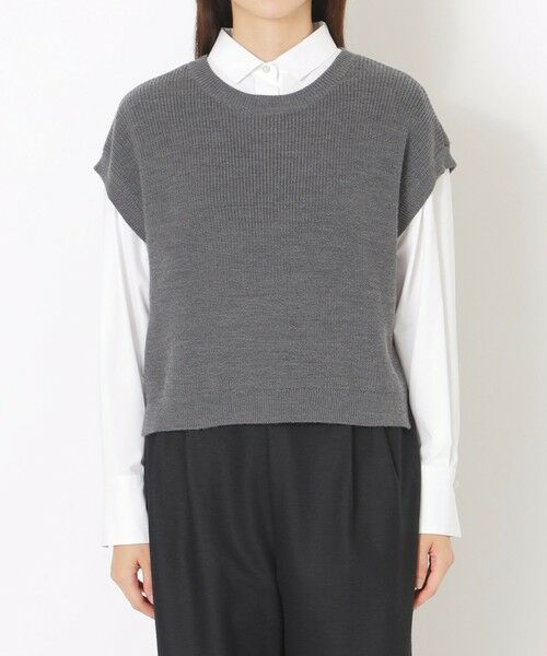 SANYO ESSENTIALS / サンヨーエッセンシャルズ ニット・セーター | ニットベスト | 詳細3