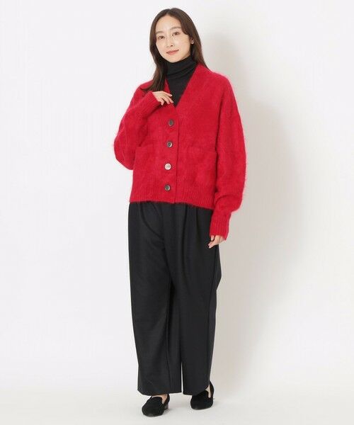 SANYO ESSENTIALS / サンヨーエッセンシャルズ ニット・セーター | ファー加工カシミヤニット | 詳細3