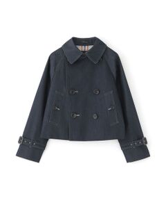 SANYO ESSENTIALS / サンヨーエッセンシャルズ その他アウター | デニム ショートトレンチコート