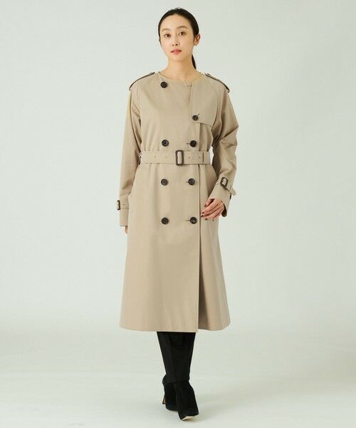 SANYO ESSENTIALS / サンヨーエッセンシャルズ その他アウター | 【AMARC CHANNEL 掲載】＜100年コート＞3WAY トレンチコート / Rain Wool ジレ | 詳細4