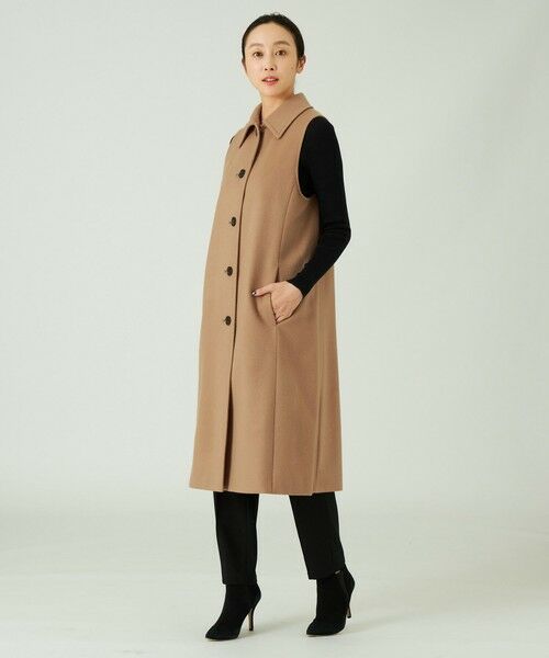 SANYO ESSENTIALS / サンヨーエッセンシャルズ その他アウター | 【AMARC CHANNEL 掲載】＜100年コート＞3WAY トレンチコート / Rain Wool ジレ | 詳細15