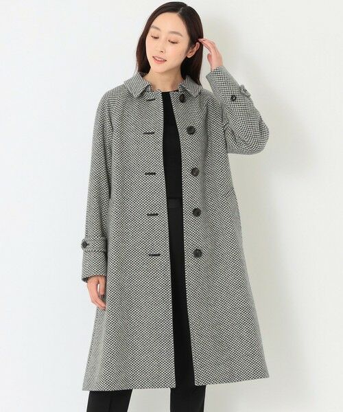 SANYO ESSENTIALS/サンヨーエッセンシャルズ <Rain Wool>バルマカーンコート チャコールグレー1 40 SANYO ESSENTIALS/サンヨーエッセンシャルズ <Rain Wool>バルマカーンコート チャコールグレー1 40