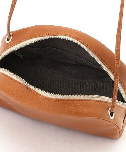 SANYO ESSENTIALS / サンヨーエッセンシャルズ メッセンジャーバッグ・ウエストポーチ | 【Blancle】OILED SMOOTH LEATHER HALF CIRCLE SH | 詳細4