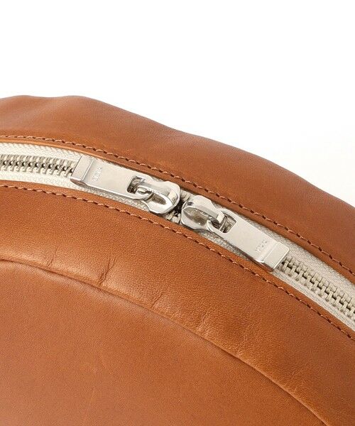 SANYO ESSENTIALS / サンヨーエッセンシャルズ メッセンジャーバッグ・ウエストポーチ | 【Blancle】OILED SMOOTH LEATHER HALF CIRCLE SH | 詳細5