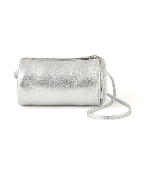 SANYO ESSENTIALS / サンヨーエッセンシャルズ メッセンジャーバッグ・ウエストポーチ | 【Blancle】M.LEATHER MINIMINI TUBE（シルバー3）