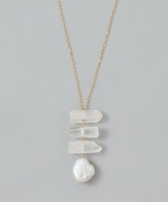 SANYO ESSENTIALS / サンヨーエッセンシャルズ ネックレス・ペンダント・チョーカー | 【beq Pettina】バロックパールロングネックレス