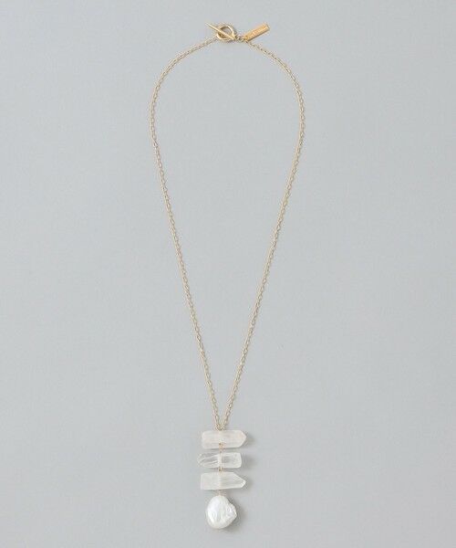 SANYO ESSENTIALS / サンヨーエッセンシャルズ ネックレス・ペンダント・チョーカー | 【beq Pettina】バロックパールロングネックレス | 詳細1