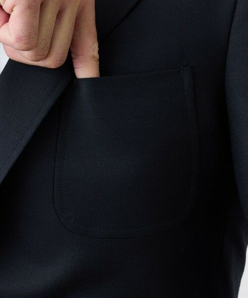SANYO ESSENTIALS / サンヨーエッセンシャルズ ノーカラージャケット | IVYブレザー | 詳細5