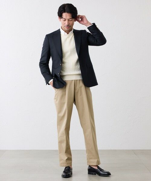 SANYO ESSENTIALS / サンヨーエッセンシャルズ ノーカラージャケット | IVYブレザー | 詳細1