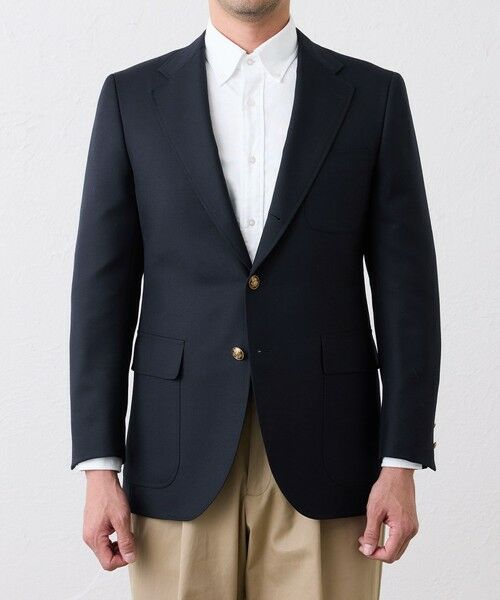 SANYO ESSENTIALS / サンヨーエッセンシャルズ ノーカラージャケット | IVYブレザー | 詳細2