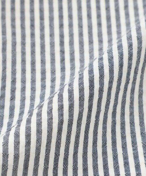 SANYO ESSENTIALS / サンヨーエッセンシャルズ ノーカラージャケット | ウール＆コットン シアーサッカージャケット | 詳細11