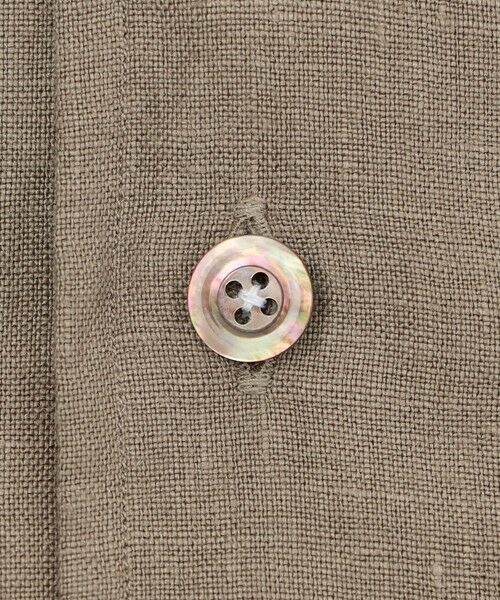 SANYO ESSENTIALS / サンヨーエッセンシャルズ シャツ・ブラウス | リネンワンピースカラーシャツ | 詳細9