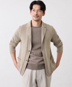 SANYO ESSENTIALS / サンヨーエッセンシャルズ ニット・セーター | 和紙ニットジャケット