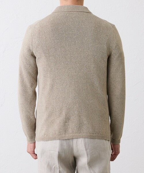 SANYO ESSENTIALS / サンヨーエッセンシャルズ ニット・セーター | 和紙ニットジャケット | 詳細5