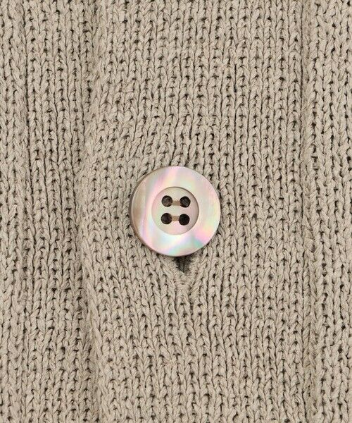 SANYO ESSENTIALS / サンヨーエッセンシャルズ ニット・セーター | 和紙ニットジャケット | 詳細7