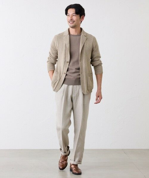 SANYO ESSENTIALS / サンヨーエッセンシャルズ ニット・セーター | 和紙ニットジャケット | 詳細2