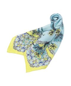 SANYO ESSENTIALS / サンヨーエッセンシャルズ マフラー・ショール・スヌード・ストール | 【manipuri】シルクスカーフ65ハーバルガーデン