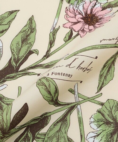 SANYO ESSENTIALS / サンヨーエッセンシャルズ マフラー・ショール・スヌード・ストール | 【manipuri】シルクスカーフ65ハーバルガーデン | 詳細4