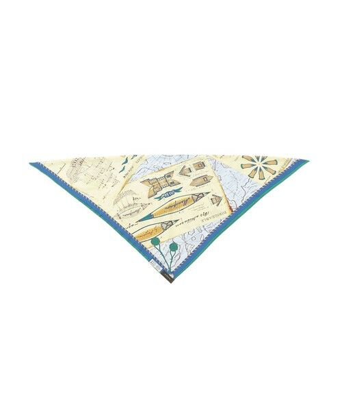 SANYO ESSENTIALS / サンヨーエッセンシャルズ マフラー・ショール・スヌード・ストール | 【manipuri】三角スカーフミニ | 詳細4