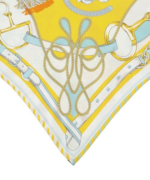 SANYO ESSENTIALS / サンヨーエッセンシャルズ マフラー・ショール・スヌード・ストール | 【manipuri】三角スカーフミニ | 詳細1