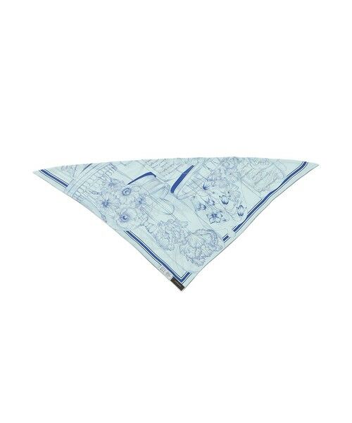 SANYO ESSENTIALS / サンヨーエッセンシャルズ マフラー・ショール・スヌード・ストール | 【manipuri】三角スカーフミニ | 詳細2