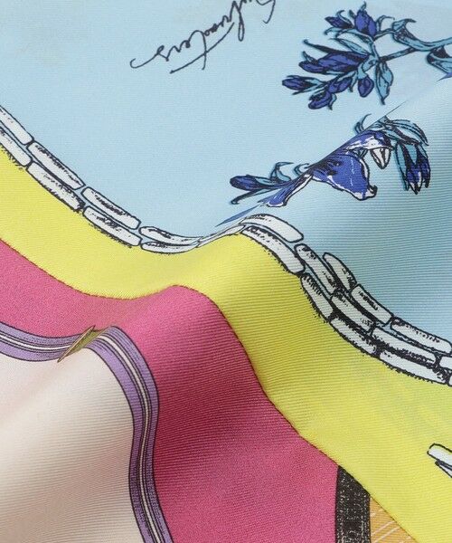 SANYO ESSENTIALS / サンヨーエッセンシャルズ マフラー・ショール・スヌード・ストール | 【manipuri】ダイヤ型スカーフ | 詳細3