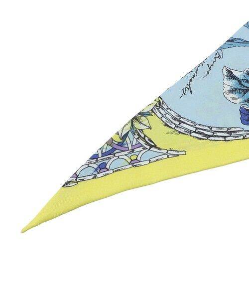 SANYO ESSENTIALS / サンヨーエッセンシャルズ マフラー・ショール・スヌード・ストール | 【manipuri】ダイヤ型スカーフ | 詳細1