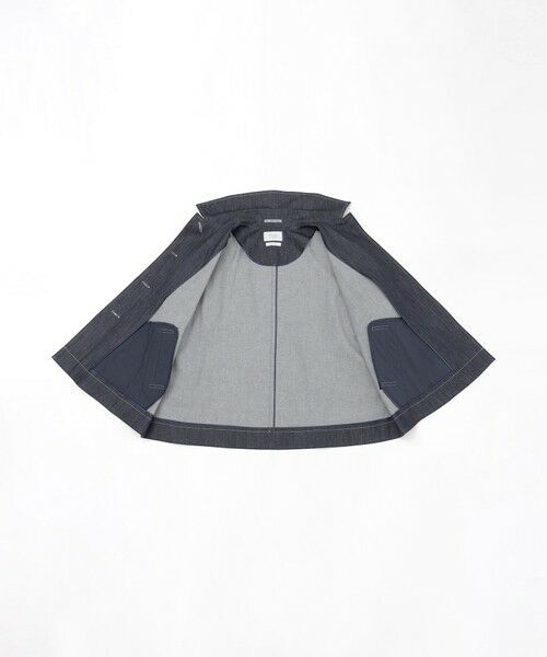 SANYO ESSENTIALS / サンヨーエッセンシャルズ ブルゾン | レーヨンストレッチデニムジャケット | 詳細7