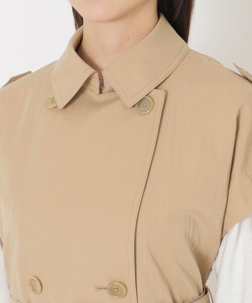 SANYO ESSENTIALS / サンヨーエッセンシャルズ ブルゾン | トレンチディテールジレ | 詳細6