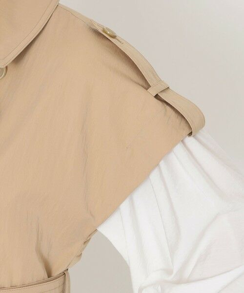 SANYO ESSENTIALS / サンヨーエッセンシャルズ ブルゾン | トレンチディテールジレ | 詳細8