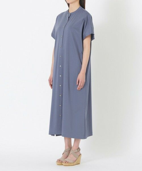 SANYO ESSENTIALS / サンヨーエッセンシャルズ ロング・マキシ丈ワンピース | 【DRESOPHY】シルキースムースワンピース | 詳細4