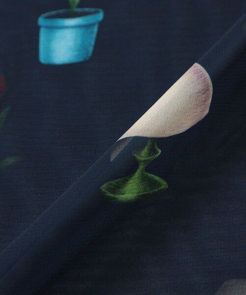 SANYO ESSENTIALS / サンヨーエッセンシャルズ ロング・マキシ丈ワンピース | 【AIKO FUKUDAコラボ】プリントワンピース | 詳細7