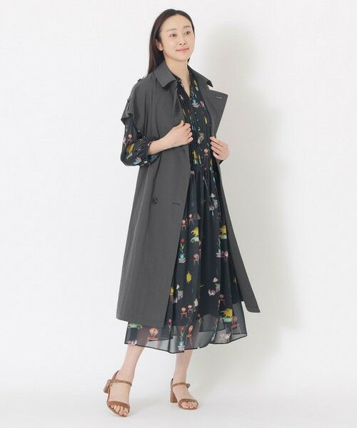 SANYO ESSENTIALS / サンヨーエッセンシャルズ ロング・マキシ丈ワンピース | 【AIKO FUKUDAコラボ】プリントワンピース | 詳細2