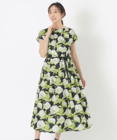 SANYO ESSENTIALS / サンヨーエッセンシャルズ ロング・マキシ丈ワンピース | 【予約販売】【HAIBARA】プリントワンピース