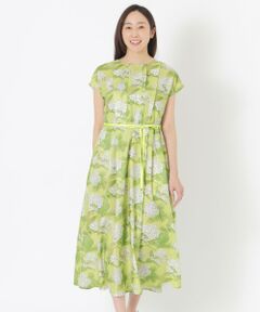 SANYO ESSENTIALS / サンヨーエッセンシャルズ ロング・マキシ丈ワンピース | 【予約販売】【HAIBARA】プリントワンピース