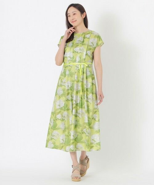 SANYO ESSENTIALS / サンヨーエッセンシャルズ ロング・マキシ丈ワンピース | 【予約販売】【HAIBARA】プリントワンピース | 詳細3