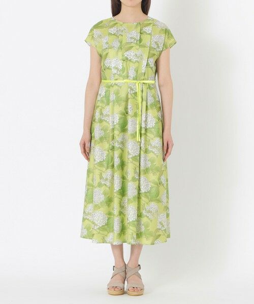 SANYO ESSENTIALS / サンヨーエッセンシャルズ ロング・マキシ丈ワンピース | 【予約販売】【HAIBARA】プリントワンピース | 詳細4